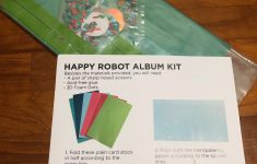 How to Create Simple yet Beautiful Scrapbook for Kids Papermarket Happy Robot Accordian Album Diy Kids Craft Photo