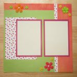How to Design the Dance Scrapbook Layouts Flower Scrapbook Page Girl Scrapbook Layout 12 X 12 Etsy