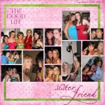 How to Design the Dance Scrapbook Layouts Sorority Dance Pages For A College Scrapbook