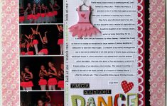 How to Design the Dance Scrapbook Layouts Ymca Annual Dance Recital