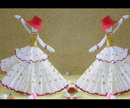 How To Make A Craft With Paper Technique Diy Paper Crafts How To Make Amazing Dancing Doll From