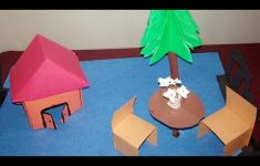 How To Make A Craft With Paper Technique How To Make A Paper House Easy Paper Craft Project