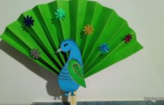How To Make A Craft With Paper Technique How To Make A Paper Peacock Easy And Fun Paper Craft Ideas