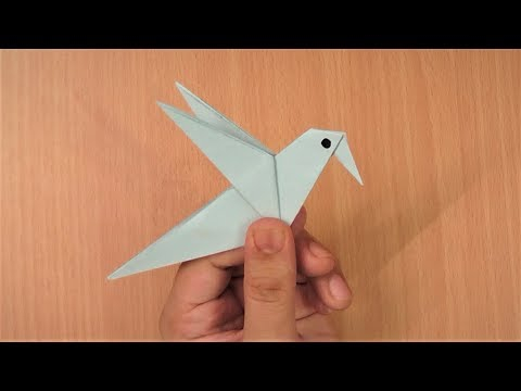 How To Make A Craft With Paper Technique How To Make An Origami Paper Bird 3 Origami Paper