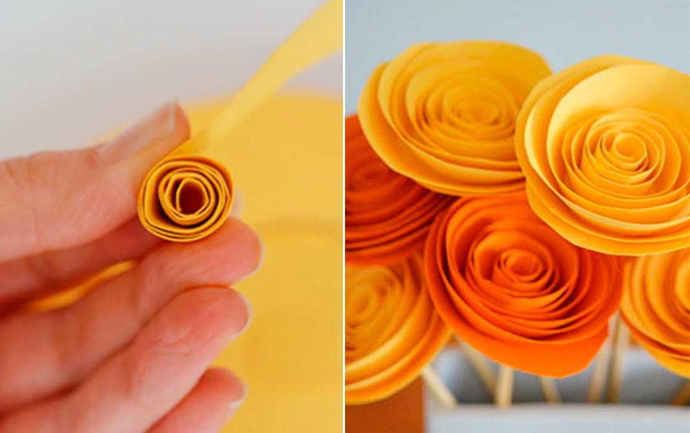 How To Make A Craft With Paper Technique Paper Flower Craft To Make Your Home Feel Like Spring