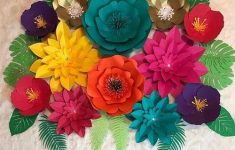 How To Make A Paper Flower Craft As Home Décor Handmade Paper Flower