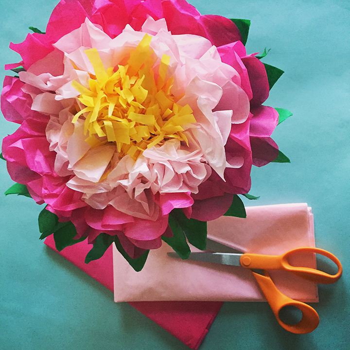 How To Make A Paper Flower Craft As Home Décor How To Make A Tissue Paper Flower A Dazzling Tutorial