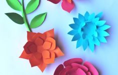 How To Make A Paper Flower Craft As Home Décor Paper Flowers Classroom Craft Activity Easy Make Paper