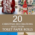 How To Make Christmas Crafts Out Of Paper 20 Christmas Decorations Made From Toilet Paper Rolls how to make christmas crafts out of paper|getfuncraft.com