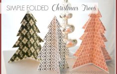 How To Make Christmas Crafts Out Of Paper Easy Christmas Craft Paper Trees how to make christmas crafts out of paper|getfuncraft.com