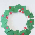 How To Make Christmas Crafts Out Of Paper Paper Plate Wreath 5 how to make christmas crafts out of paper|getfuncraft.com