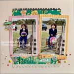 How to Make DIY Scrapbooking Layouts Friends Having A Ball Scrapbook Layout Scrapmasters Paradise