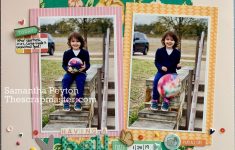 How to Make DIY Scrapbooking Layouts Friends Having A Ball Scrapbook Layout Scrapmasters Paradise