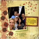 How to Make DIY Scrapbooking Layouts Friends Quietfire Creations Friendship Isnt A Big Thing Scrapbook Layout