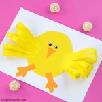 How To Make Paper Art And Craft Simple Easter Chick Paper Craft how to make paper art and craft|getfuncraft.com