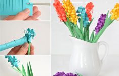How To Make Paper Crafts Flowers Paper Hyacinth Flowers Facebook how to make paper crafts flowers|getfuncraft.com