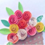 How To Make Paper Crafts Flowers Roller Paper Roses how to make paper crafts flowers|getfuncraft.com