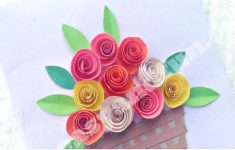 How To Make Paper Crafts Flowers Roller Paper Roses how to make paper crafts flowers|getfuncraft.com