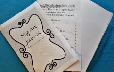 How to make simple art journal cover ideas designs Art Journal Starter Kit Inspiring Kids To Draw The