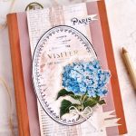 How to make simple art journal cover ideas designs Diy Vintage French Art Journal Cover Free Printable The