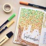 How to make simple art journal cover ideas designs Fall Bullet Journal Cover Pages Sheena Of The Journal