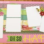 How to Turn Blank Scrapbook Pages into Beautiful Spring Scrapbook Pages 20142015 Workshop Gallery Make Something Scraptabulous