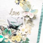 How to Turn Blank Scrapbook Pages into Beautiful Spring Scrapbook Pages Pretty Spring Florals Maggie Holmes Design Bloglovin