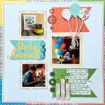 How to Turn Blank Scrapbook Pages into Beautiful Spring Scrapbook Pages Scrapbook Ideas Inspired Flatlay Photography