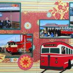 Ideas of Scrapbook Travel Layouts Scrapbooking Layouts Travel Scrapbook Page Trolley Ride In Astoria