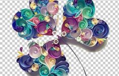 Learn Papercraft Quilling For Beginner Paper Craft Quilling Art Papercutting Png Clipart Clover