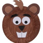 Lion Mask Craft Paper Plate Paper Plate Beaver Craft lion mask craft paper plate|getfuncraft.com