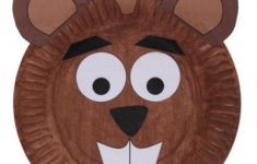 Lion Mask Craft Paper Plate Paper Plate Beaver Craft lion mask craft paper plate|getfuncraft.com