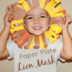 Lion Mask Craft Paper Plate Paper Plate Lion Mask Fun Fine Motor Craft For Pretend Play lion mask craft paper plate|getfuncraft.com