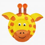 Lion Mask Craft Paper Plate Paperplateanimals Giraffe lion mask craft paper plate|getfuncraft.com