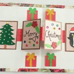 Lovely adorable handmade Christmas cards ideas Diy Christmas Pop Up Card Handmade Christmas Greeting Card