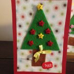 Lovely adorable handmade Christmas cards ideas Easy Preschool Christmas Cards Here Come The Girls