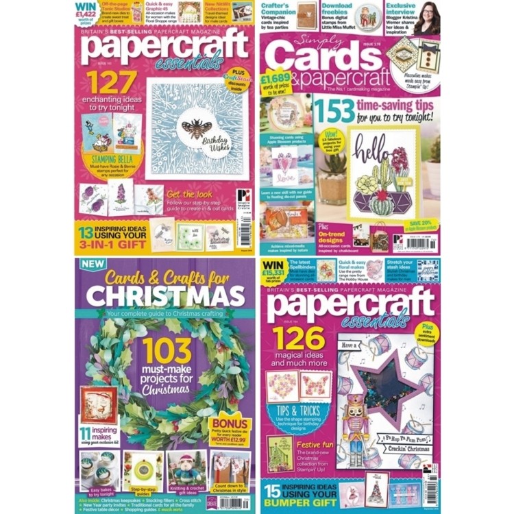 Magazine Paper Craft Papercrafters Magazine Bundle magazine paper craft |getfuncraft.com