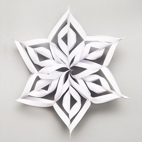 Magical Paper Snowflake Craft Ideas For Your Home 3d Paper Snowflake Kids Crafts Fun Craft Ideas