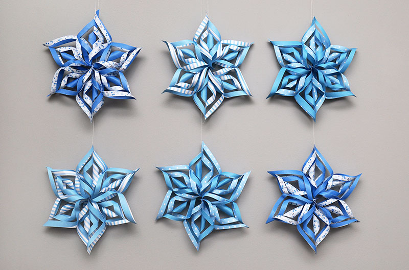 Magical Paper Snowflake Craft Ideas For Your Home 3d Paper Snowflake Kids Crafts Fun Craft Ideas