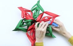 Magical Paper Snowflake Craft Ideas For Your Home How To Make A 3d Paper Snowflake 12 Steps With Pictures