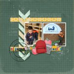 Making the First Day of Preschool Scrapbook First Day Of Preschool Year 2 Amara Van Lente Pixel