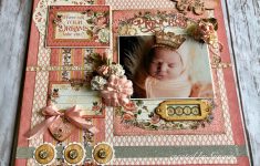 Making the First Day of Preschool Scrapbook Scrapbook Page Layout My Sisters Scrapper