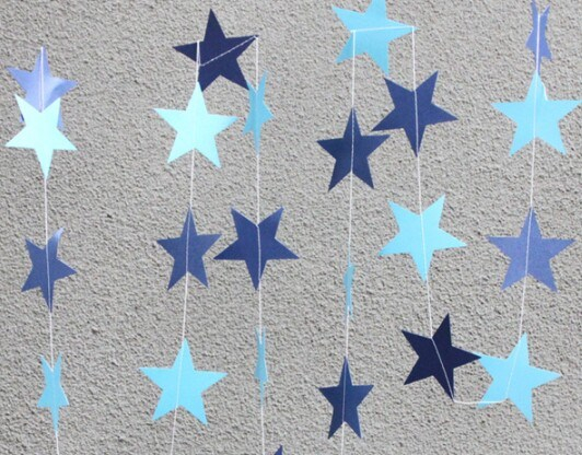 Making Your Own Hanging Paper Crafts Hot Item Handmade Paper Crafts Stars Garland Hanging Decorations Wedding Party Birthday Supplies Festival Diy Home Christmas