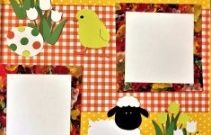 Most Important Elements on Easter Scrapbook Pages Easter Scrapbook Pages Two Page Easter Ba Animal Scrapbook Kit 12 X 12 Ready To Assemble Scrapbook Layout