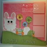 Most Important Elements on Easter Scrapbook Pages Hoppy Easter Layout Stampinthesea