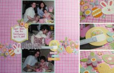 Most Important Elements on Easter Scrapbook Pages Katies Nesting Spot Easter 2009 Scrapbook Pages