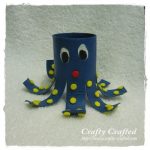 Octopus Toilet Paper Roll Craft 24 octopus toilet paper roll craft|getfuncraft.com