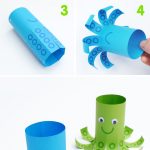 Octopus Toilet Paper Roll Craft Octo How To octopus toilet paper roll craft|getfuncraft.com