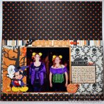 Ornaments to Apply on Halloween Scrapbook Pages Aeryns Creative Explosion Scrapbook Layouts Disneyland