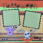Ornaments to Apply on Halloween Scrapbook Pages Babies First Halloween Pre Made Scrapbook Pages 12 X 12